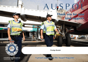 Supporting the Federal Police