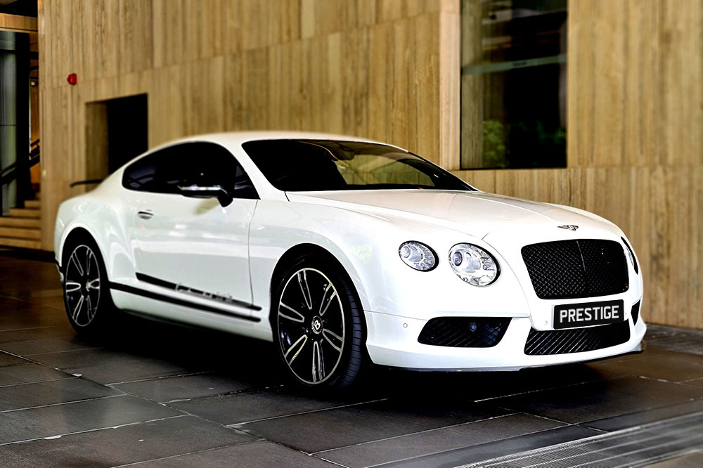 Bentley Continental White Website